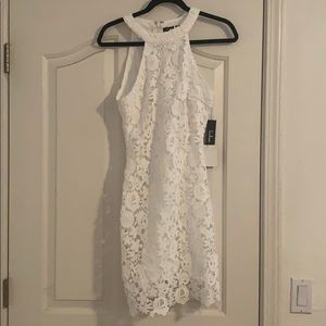 Dress- white lace
